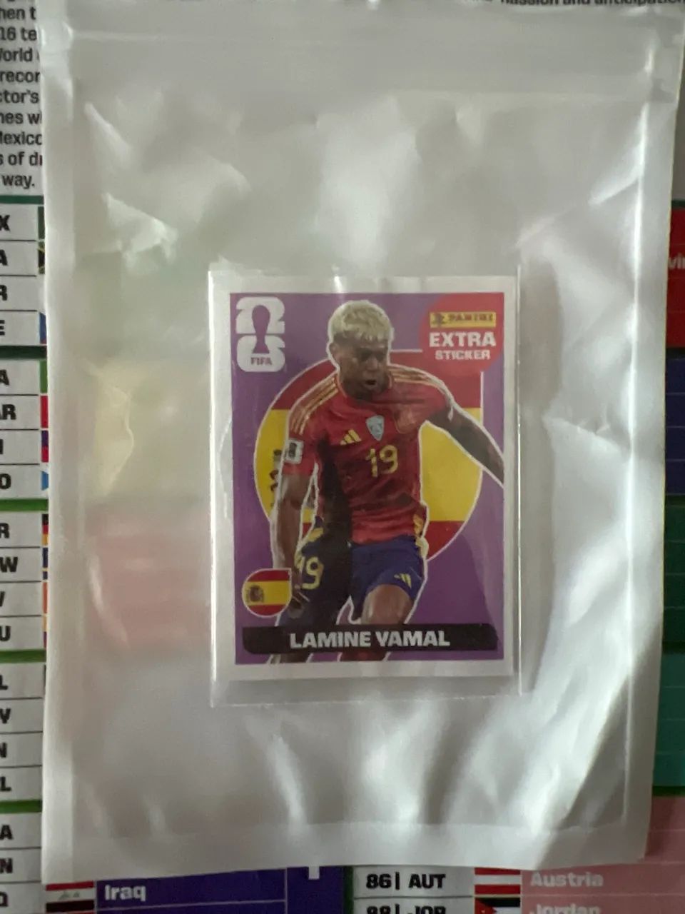 Figurinha Lamine Yamal 