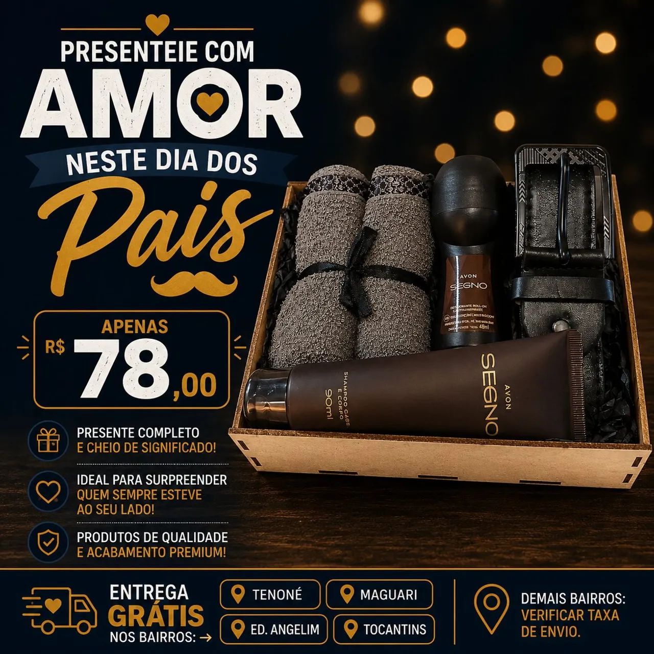 Presente para o dia dos pais