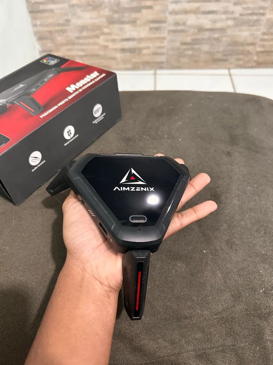 AIMZENIX Monster Adaptador Teclado e Mouse para PS5, Xbox e Switch - Foto 2