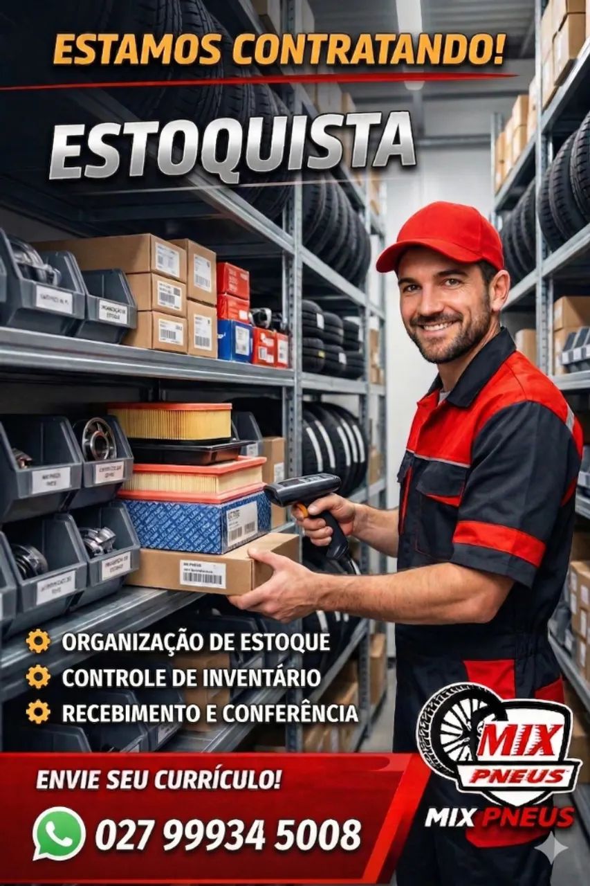 Vaga Estoquista
