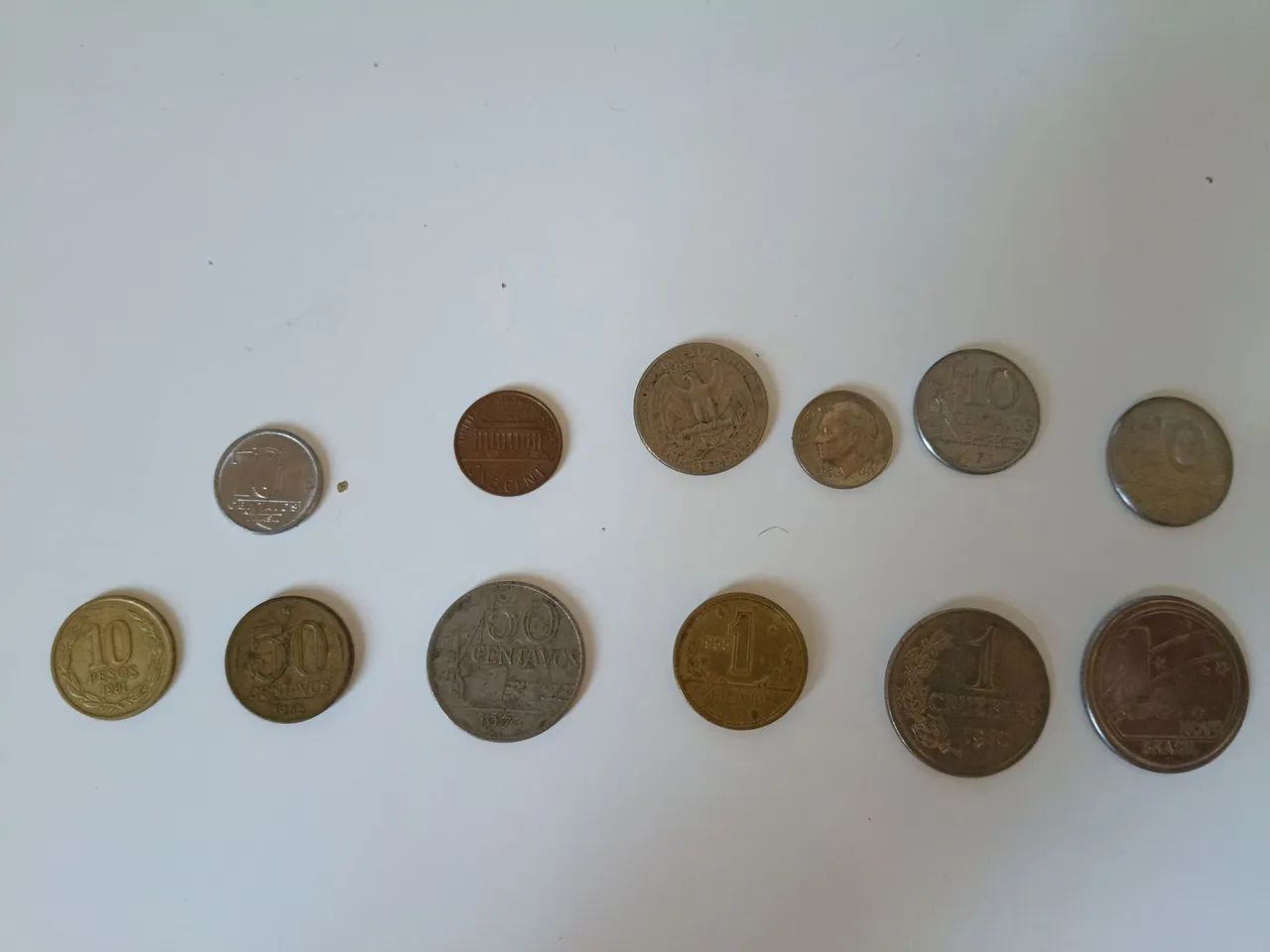 Moedas Antigas.