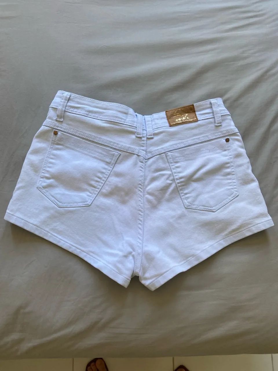 Short Branco Lindo - Foto 2