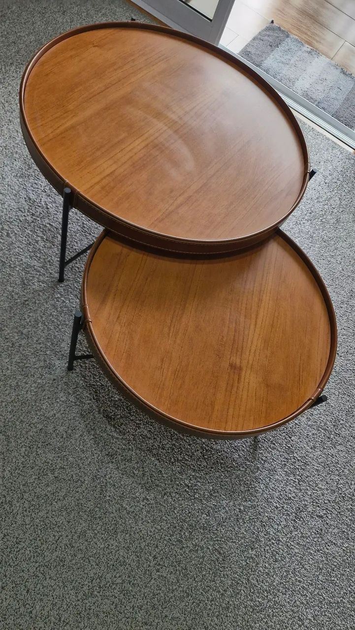 Vendo kit mesa de centro seminova - Foto 2