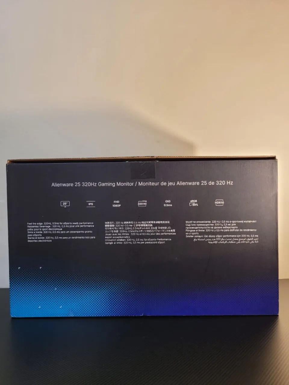 Monitor Gamer Alienware 25? 320Hz Fast IPS 0,5ms - COM GARANTIA - Foto 4