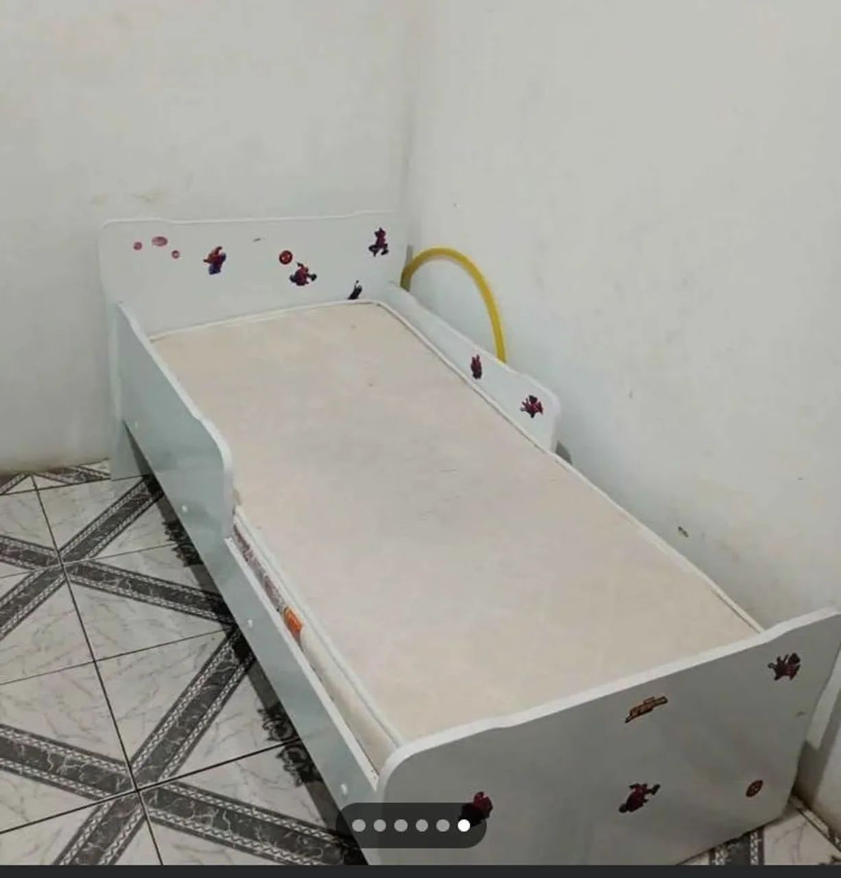 Cama infantil com colchão  - Foto 4
