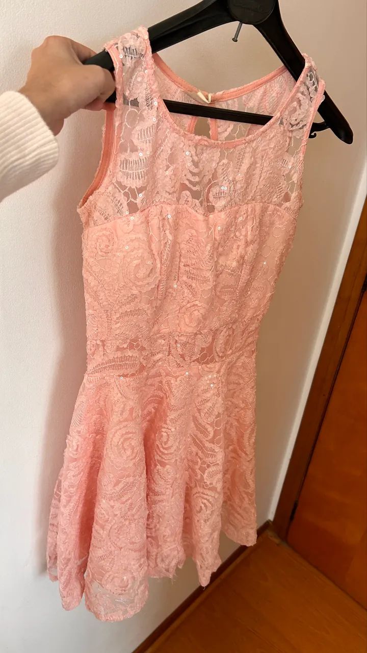 Vestido rosa curto - Foto 3