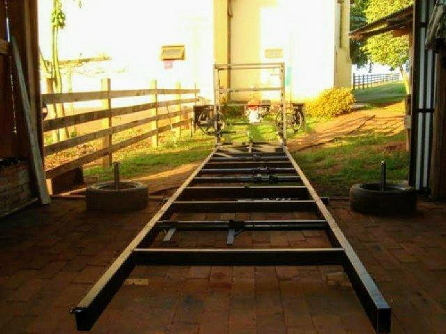 Serraria móvel, tora 1m, trilho 6m, motor 15hp gasolina PE, ótimo custo benefício!!! - Foto 4