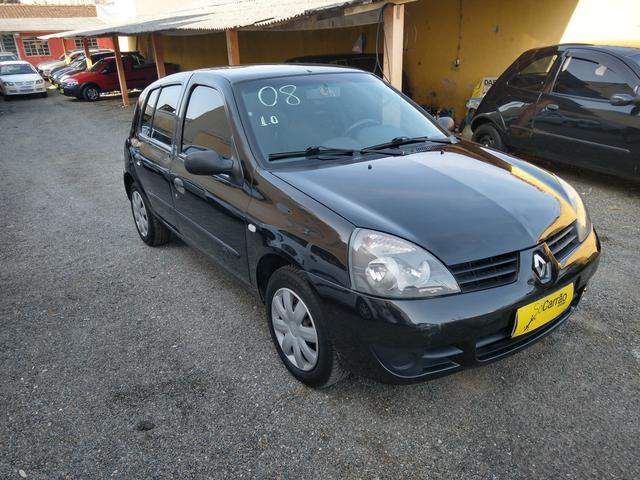 Renault Clio Authentique Flex 1.0 2008 4 portas 12.500 - Foto 3