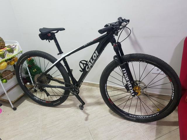 Mtb caloi elite 30 xtr 1x11 manitou