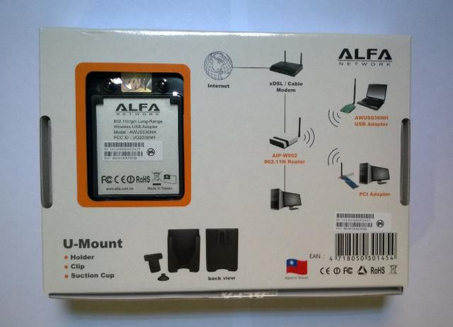 Alfa AWUS036NH Adaptador Wireless USB - Foto 5