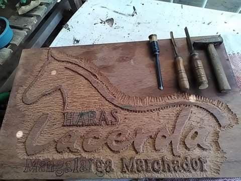 Placas artisticas madeira - Foto 2