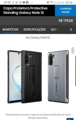 Note 10 Plus, 12 GB memória RAM so 4000,00 - Foto 4