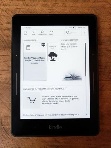 Kindle Voyage Wi-Fi, 4GB , novíssimo.Urgente.R$ 480.00 - Foto 2