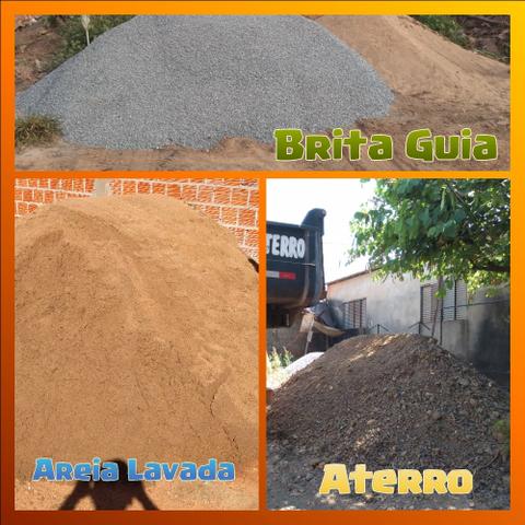 Areia, Brita, Pedrisco, Aterro. Atendemos região da grande CPA - Foto 4