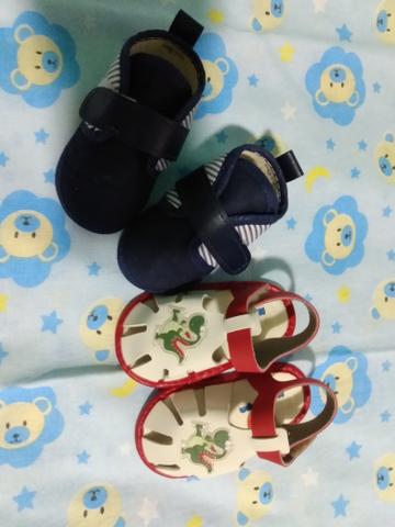 Kit 2 sapatinhos bebê menino - Foto 4