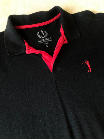 Polo Aleatory Preta - Foto 2