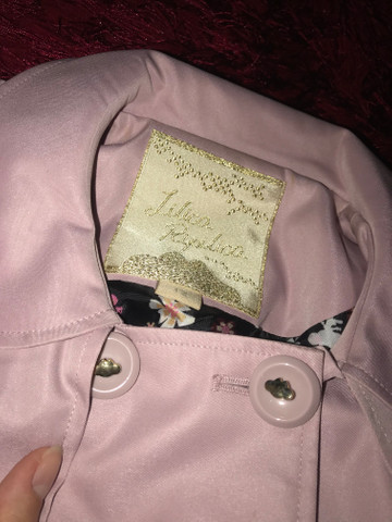 Lilica Ripilica - Casaco Trench Coat Rosa - Foto 2
