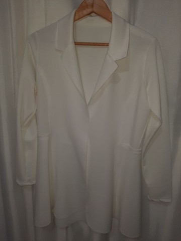 Blazer longo Off White - Veste 40/42