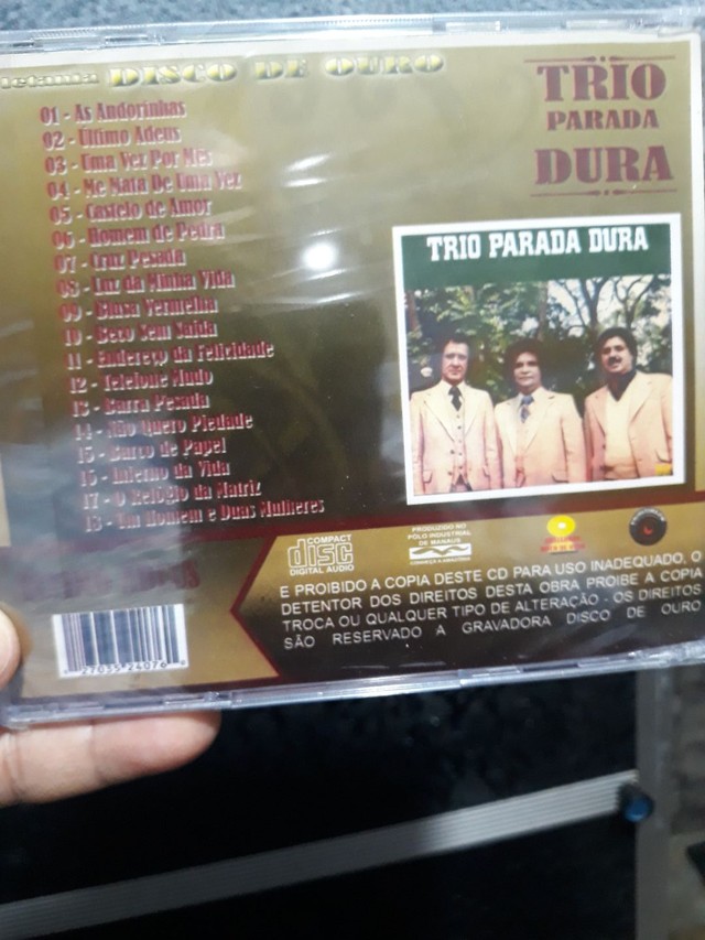 CD Trio Parada dura, último adeus  - Foto 2