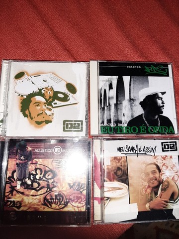 5 cds + 1 dvd  marcelo d2 - Foto 2