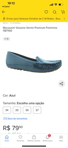 Mocassim verniz Vizzano - Foto 4