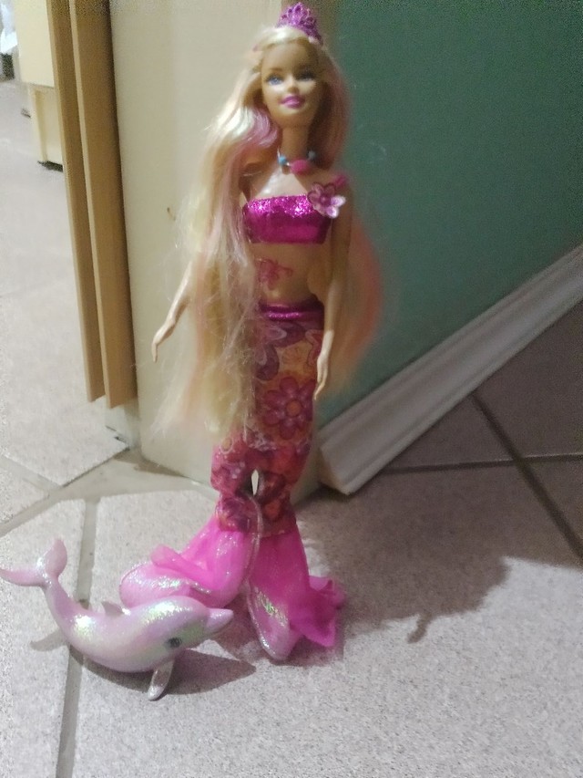  Barbie sereia 