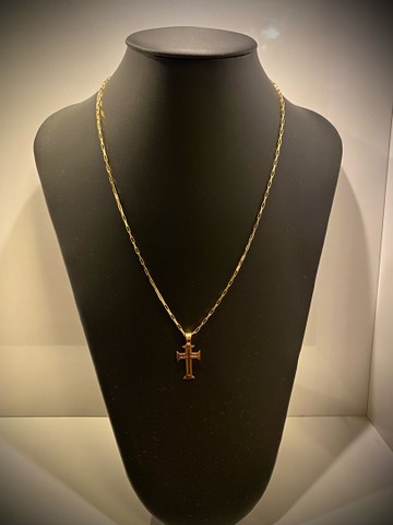 Conjunto em ouro 18k 10,2 gramas