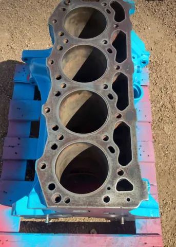 Bloco motor trator Ford  - Foto 2