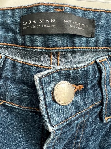 Calça Jeans Zara - Tam. 42 - Masculina 