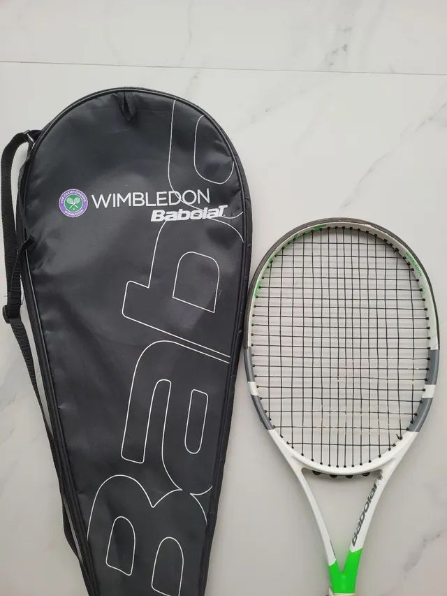 Raquete Babolat Pure Strike JR 26 Wimbledon Esportes e gin stica