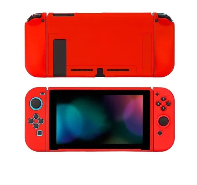 Promoção Capinha Silicone Vermelha Nintendo Switch Nova (ACEITO CREDISHOP)