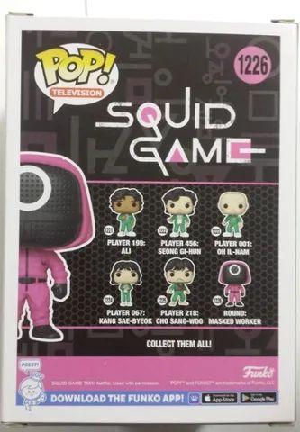 Funko Pop Squid Game Round Masked Worker - Foto 3