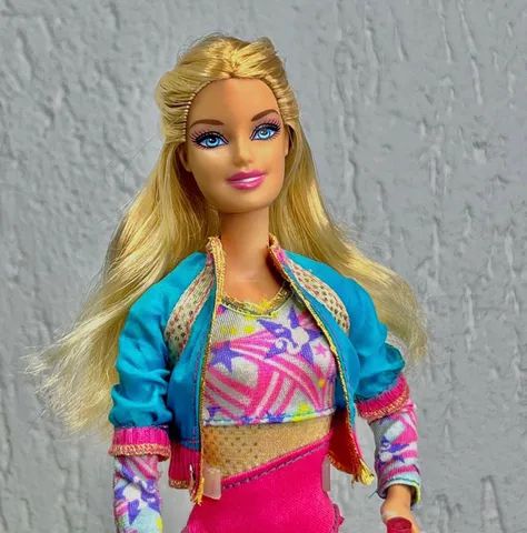 Barbie Roupa Boneca Ginástica