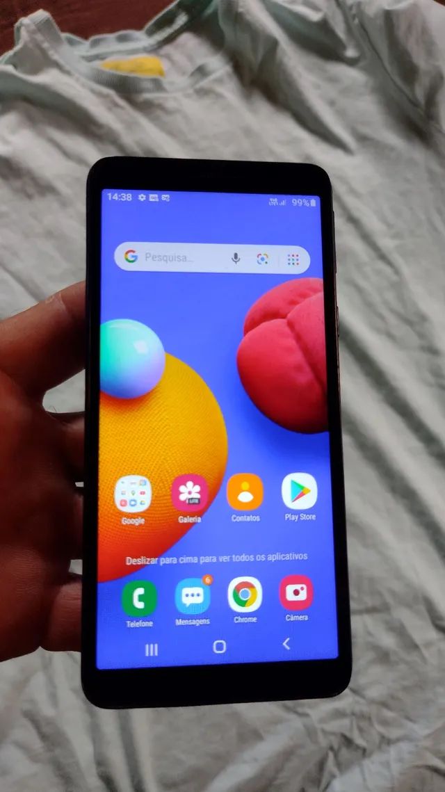 Samsung A01 core 32gb todo original e bem novinho 