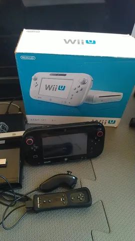 Console Nintendo Wii U WiiU Deluxe 32gb Black Preto Desbloqueado USADO