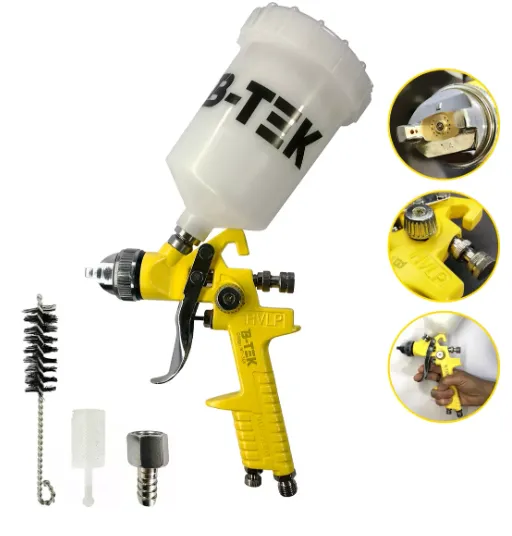 Pistola De Pintura Profissional 600ml BT-368 com Bico 1.4mm