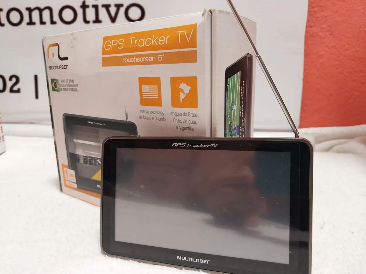 GPS Multilaser e importado tela de 4, 3 e 7 polegadas aceito cartão!