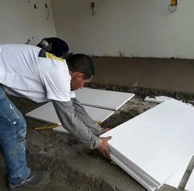 Piso e contrapiso com eps (isopor)  - Foto 3