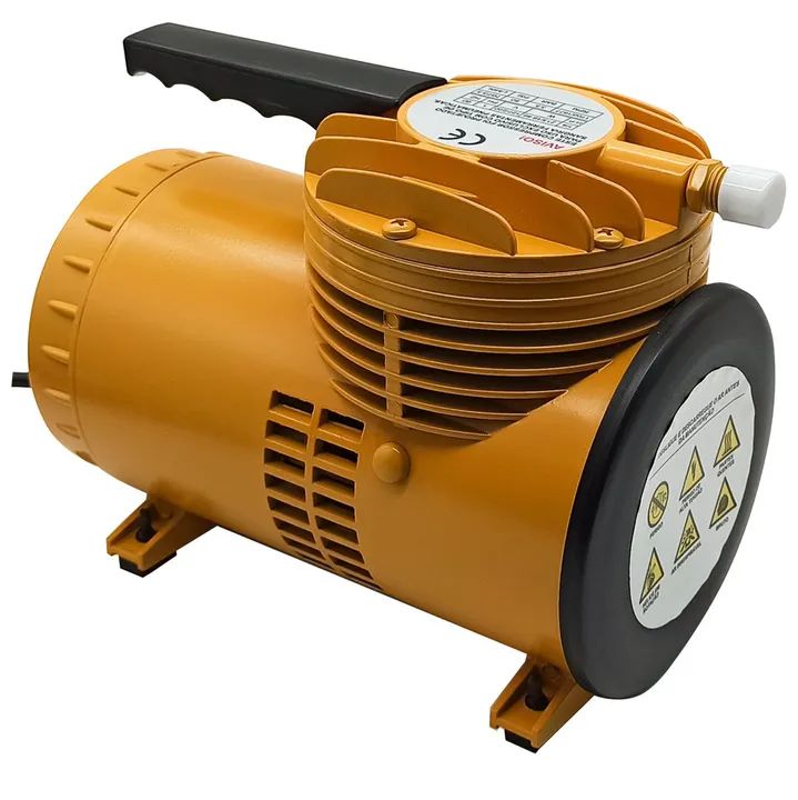 Compressor de ar para pintura 110/220v com motor 1/4hp - Foto 3