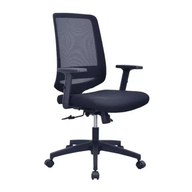 Cadeira de Escritório Diretor Tela Turim Cor Preto Conforto Ergonômico Modelo 34005 - Foto 3