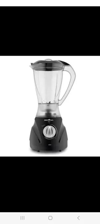 Liquidificador Britânia 3 velocidade 2,10 litros lacrado nota fiscal garantia 01 ano.