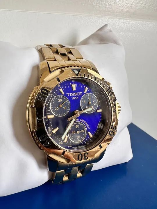 Relógio Tissot PRS200 dourado original 