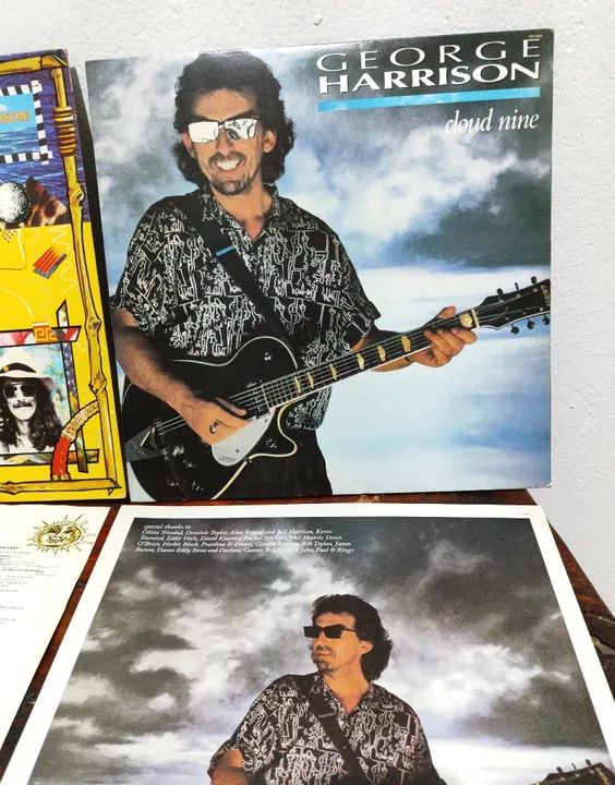 2 Lps George Harrison - Gone Troppo /Cloud Nine/Vinil /Beatles rock - Foto 4