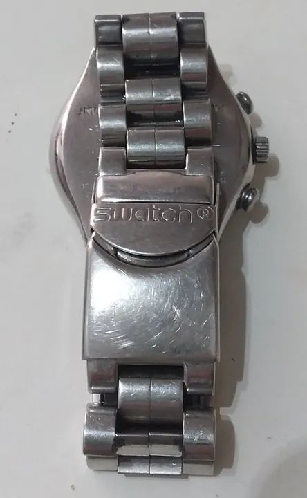 Relógio Swatch Irony Stainless Steel Patented Water - Foto 2