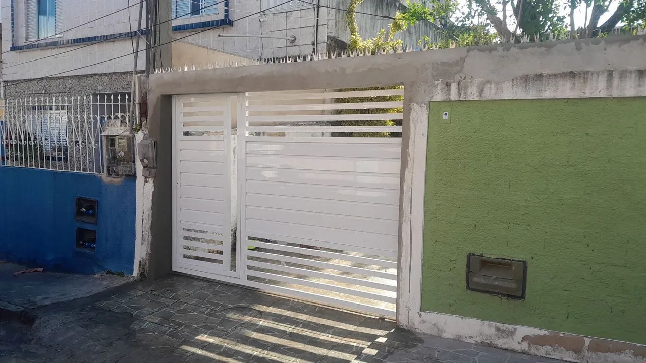 Promoção de portão de alumínio 550 m2 na cor branco - Foto 2