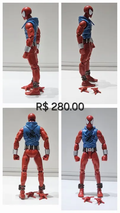 Homem Aranha - Scarlet Spider - Marvel Legends