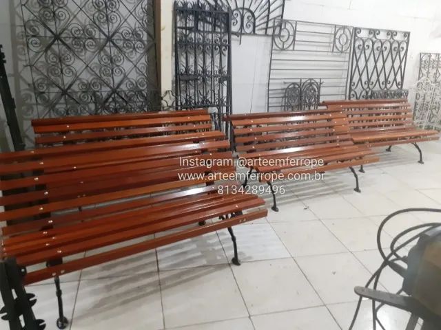 Banco de jardim - Arte em Ferro