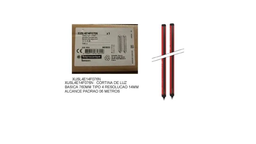Cortina De Luz Segurança 760mm Schneider Xusl4e14f076n