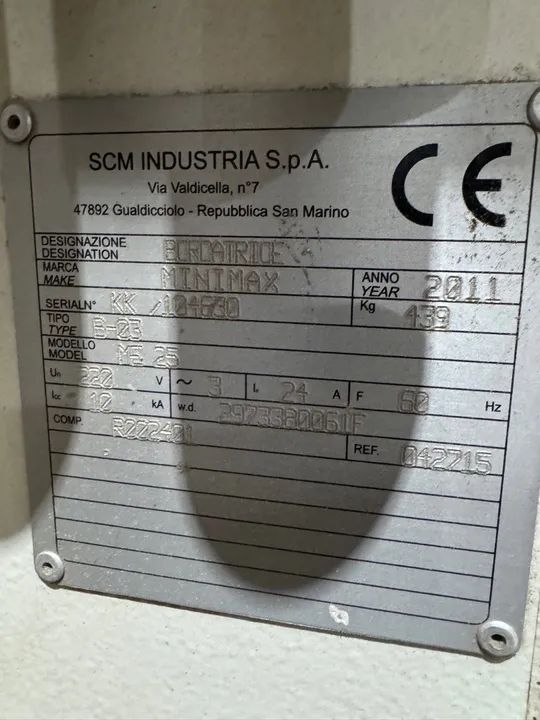 Coladeira de borda Minimax ME25 2011 5 grupos - Foto 4