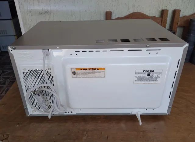 Micro-ondas Consul 30 litros inox espelhado com grill - Foto 5